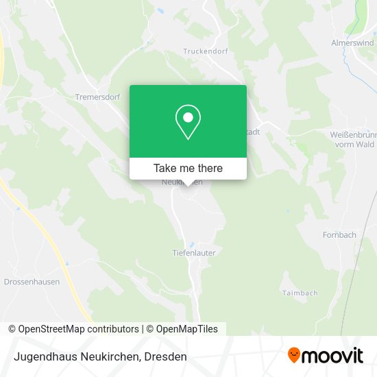 Карта Jugendhaus Neukirchen