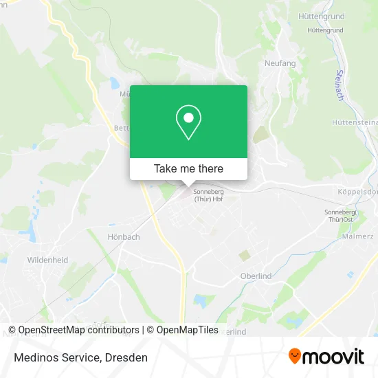 Карта Medinos Service