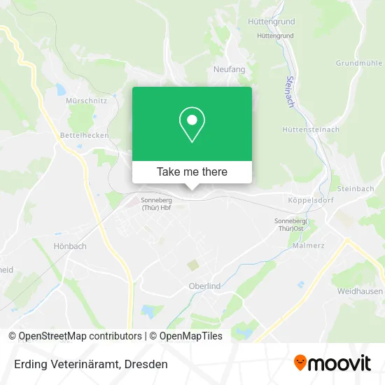 Карта Erding Veterinäramt