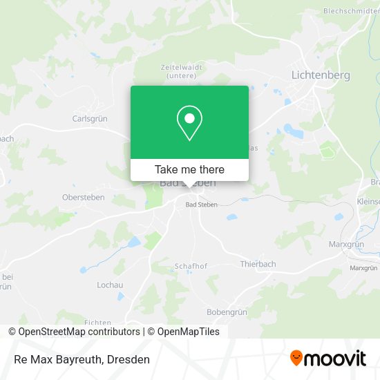 Карта Re Max Bayreuth