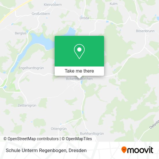 Карта Schule Unterm Regenbogen