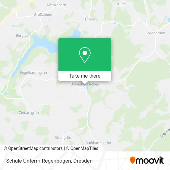 Карта Schule Unterm Regenbogen