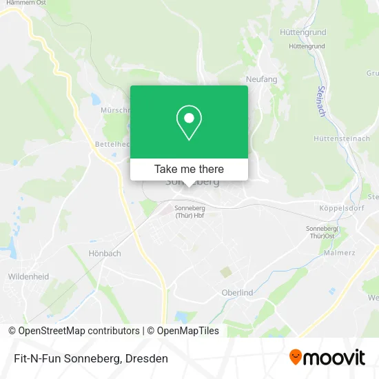Fit-N-Fun Sonneberg map