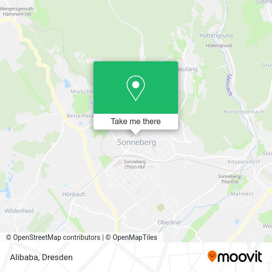 Карта Alibaba