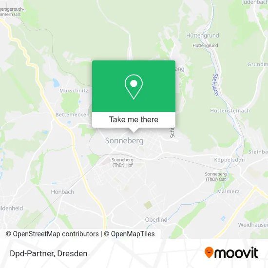 Dpd-Partner map