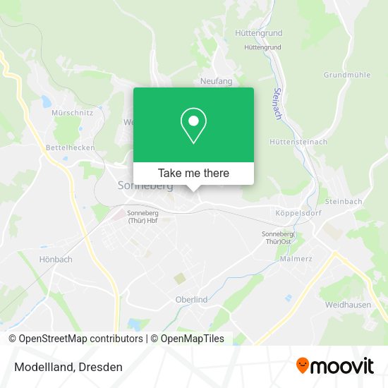 Карта Modellland