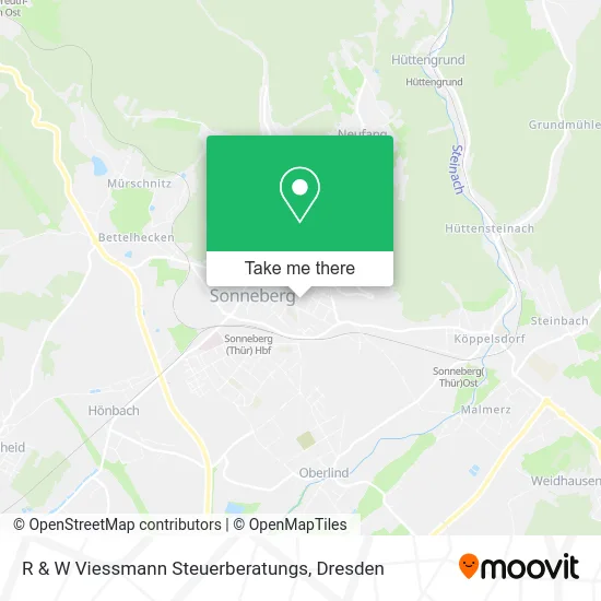 R & W Viessmann Steuerberatungs map