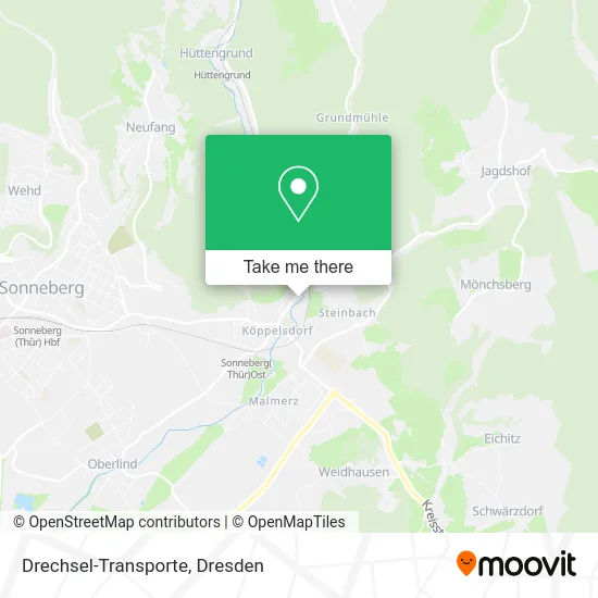Карта Drechsel-Transporte