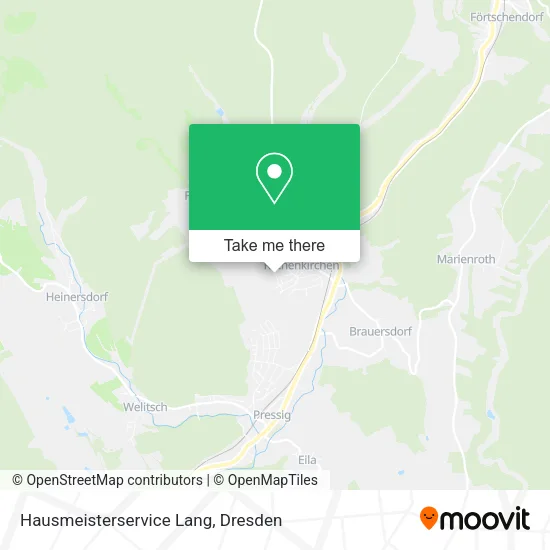 Карта Hausmeisterservice Lang