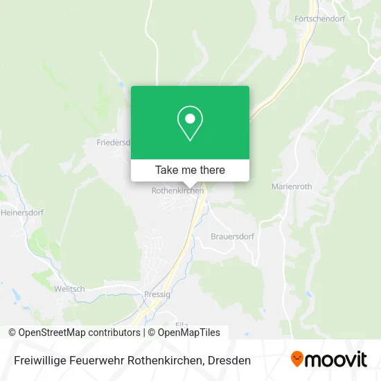 Карта Freiwillige Feuerwehr Rothenkirchen