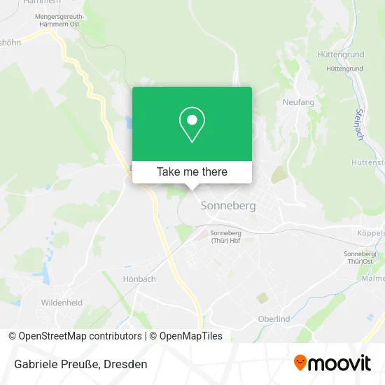 Карта Gabriele Preuße