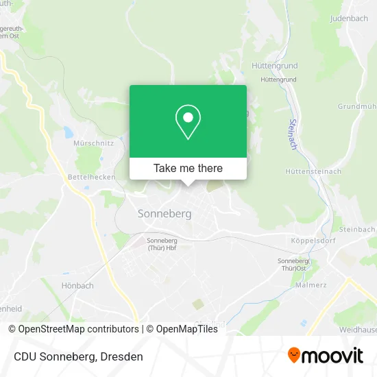Карта CDU Sonneberg