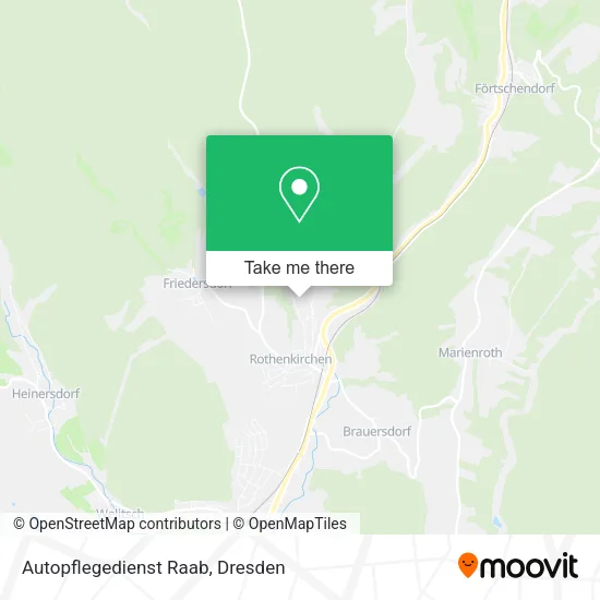 Карта Autopflegedienst Raab