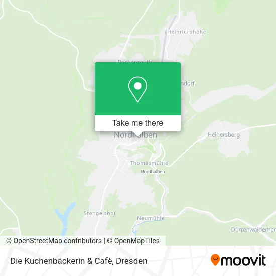 Карта Die Kuchenbäckerin & Cafè