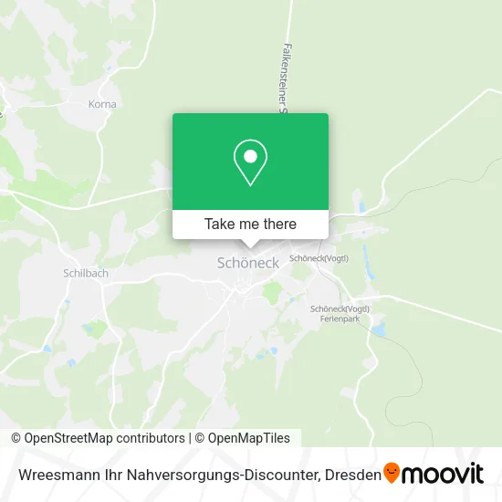 Карта Wreesmann Ihr Nahversorgungs-Discounter