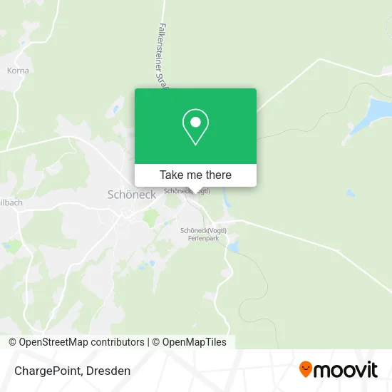 Карта ChargePoint