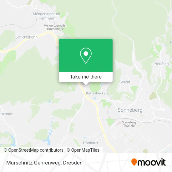 Карта Mürschnitz Gehrenweg