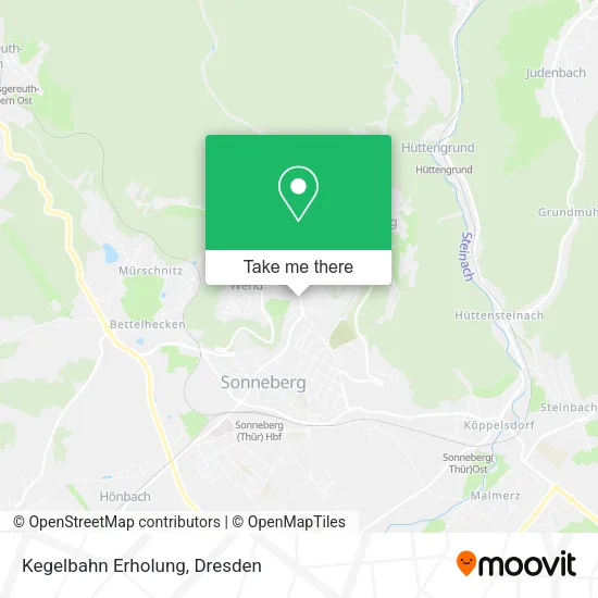 Карта Kegelbahn Erholung