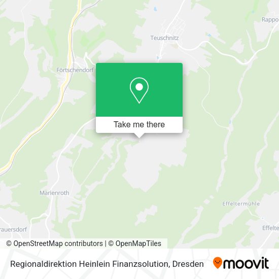 Карта Regionaldirektion Heinlein Finanzsolution