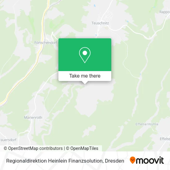 Карта Regionaldirektion Heinlein Finanzsolution