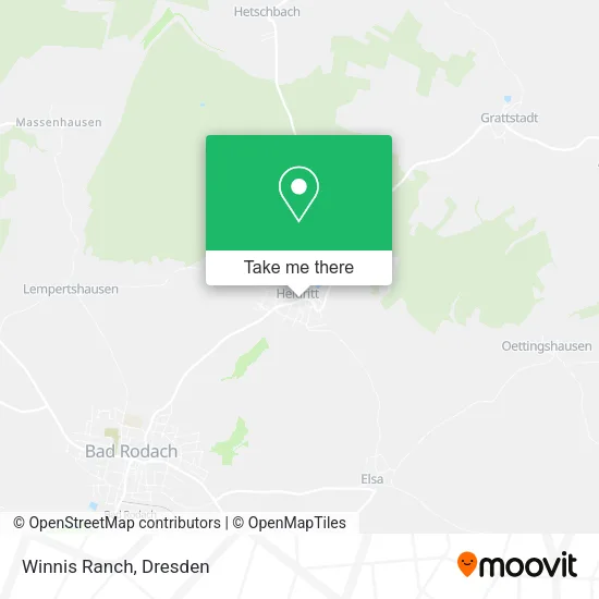 Карта Winnis Ranch