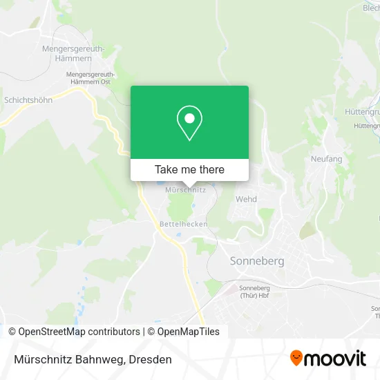Карта Mürschnitz Bahnweg