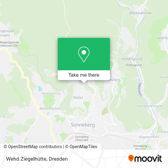 Карта Wehd Ziegelhütte