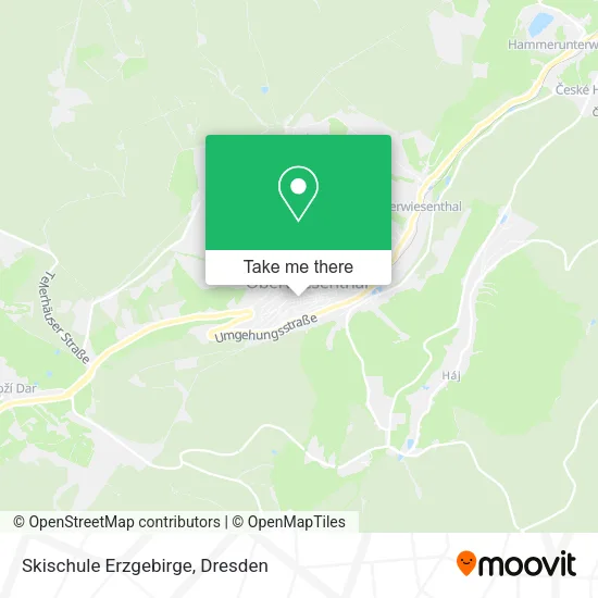 Карта Skischule Erzgebirge