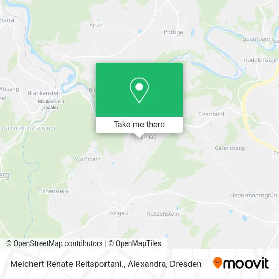 Карта Melchert Renate Reitsportanl., Alexandra