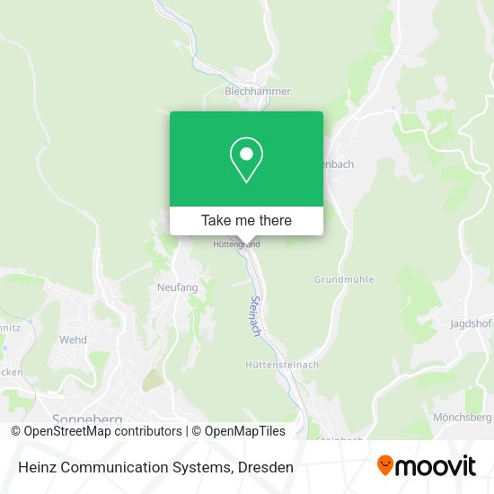 Heinz Communication Systems map