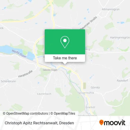 Карта Christoph Apitz Rechtsanwalt