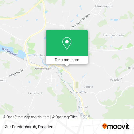 Карта Zur Friedrichsruh