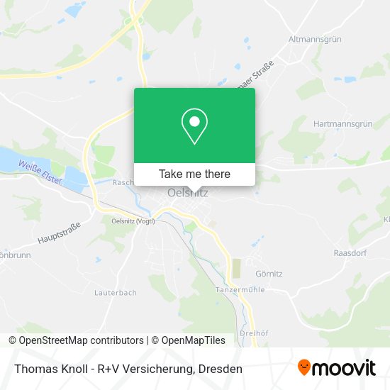 Карта Thomas Knoll - R+V Versicherung