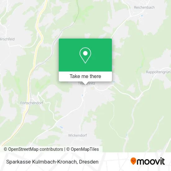 Карта Sparkasse Kulmbach-Kronach