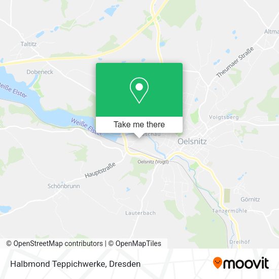 Карта Halbmond Teppichwerke