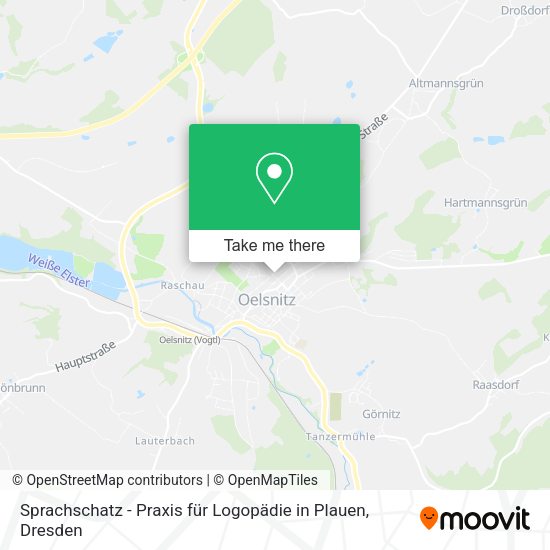 Карта Sprachschatz - Praxis für Logopädie in Plauen