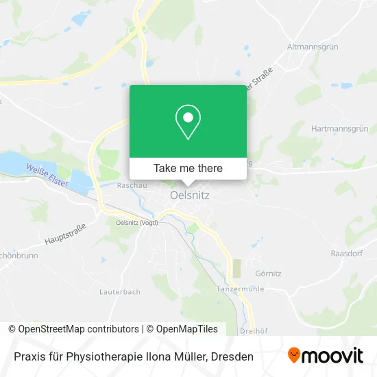 Praxis für Physiotherapie Ilona Müller map