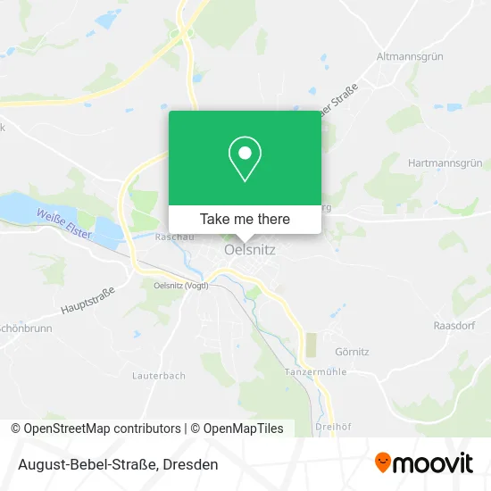 Карта August-Bebel-Straße