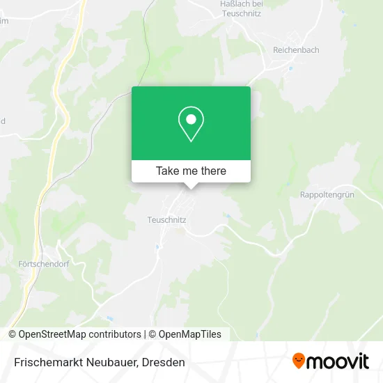 Карта Frischemarkt Neubauer