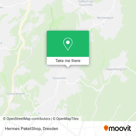 Карта Hermes PaketShop