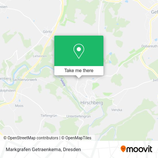 Карта Markgrafen Getraenkema