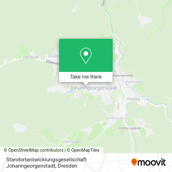 Карта Standortentwicklungsgesellschaft Johanngeorgenstadt