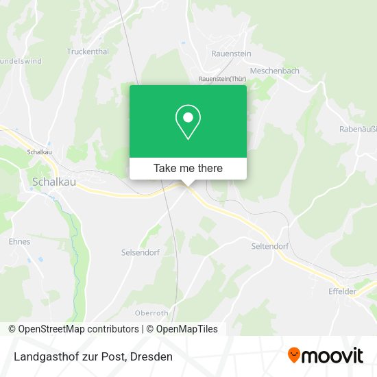 Карта Landgasthof zur Post