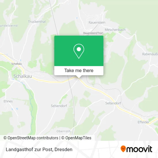Карта Landgasthof zur Post