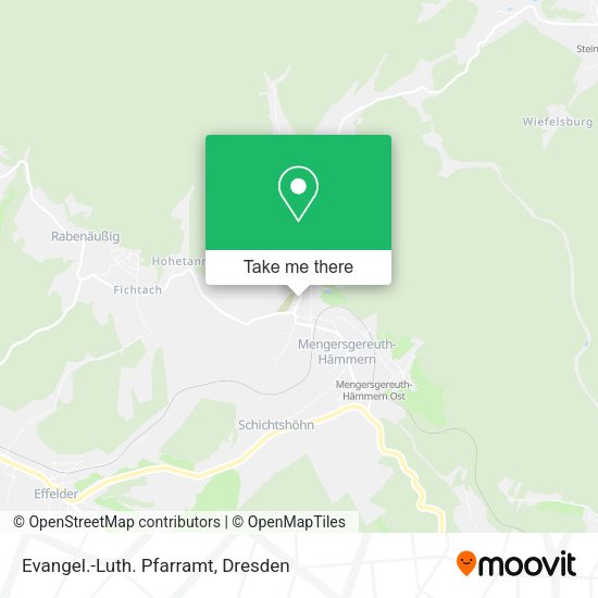 Карта Evangel.-Luth. Pfarramt