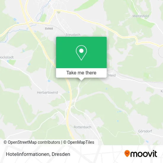 Hotelinformationen map
