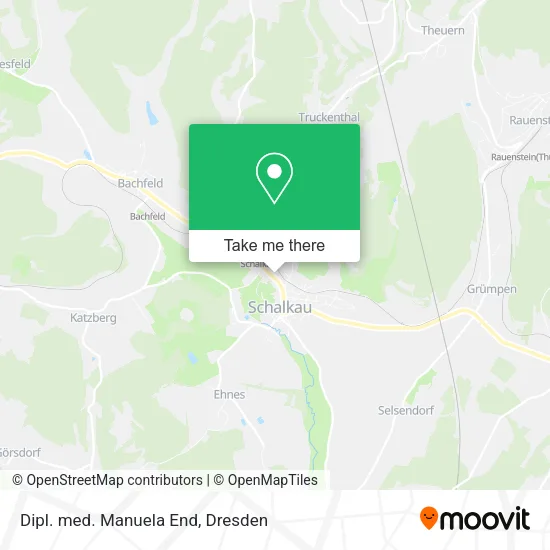 Карта Dipl. med. Manuela End