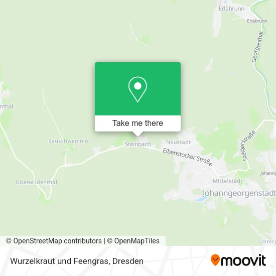 Карта Wurzelkraut und Feengras