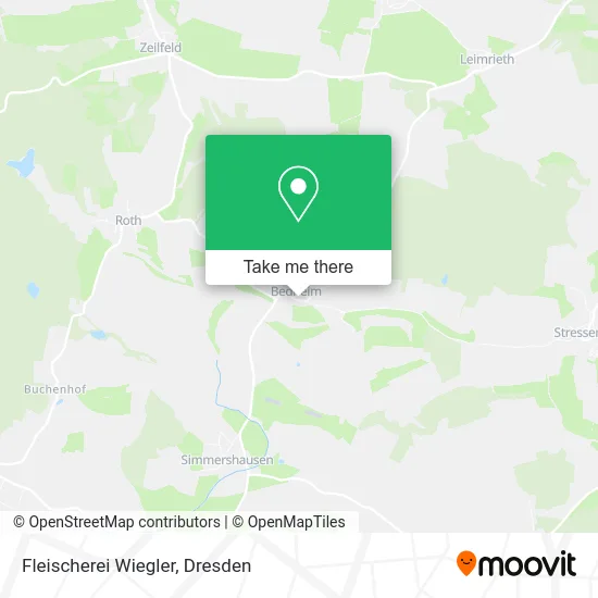 Карта Fleischerei Wiegler