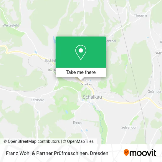 Карта Franz Wohl & Partner Prüfmaschinen